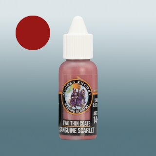 Two Thin Coats - Midtone - Sanguine Scarlet (15ml)