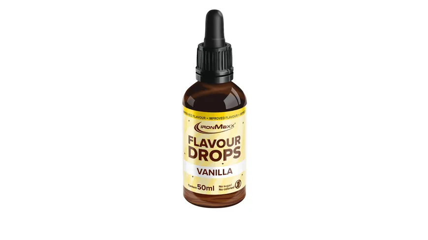 IronMaxx® Nutrition Flavour Drops Vanilla 50 ml