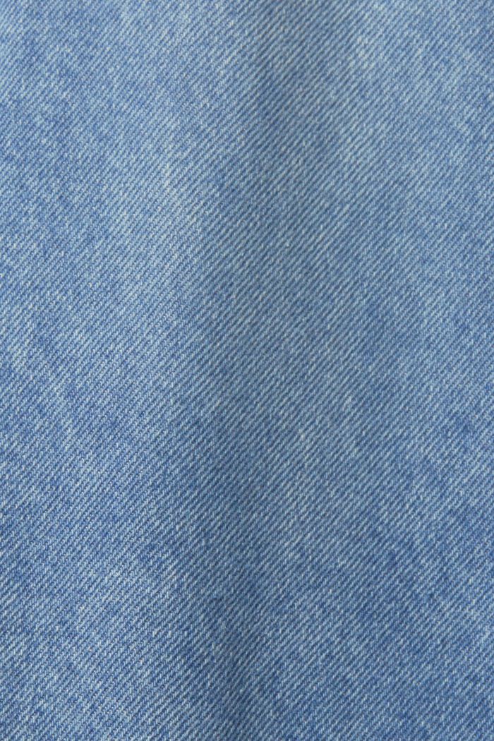 Jeansrock mit Paperbag-Bund