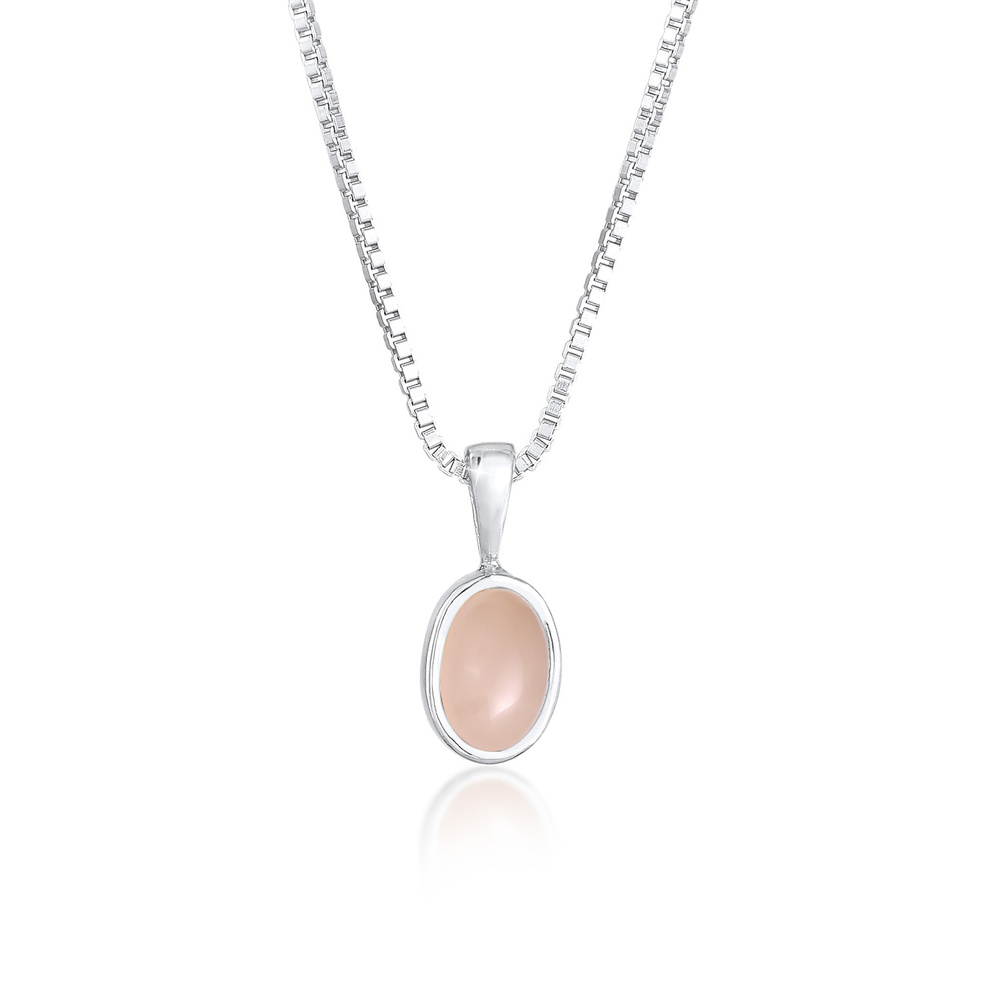 Elli PREMIUM Elli PREMIUM Collier Pendentif pour dames en pierres précieuses Basic Timeless av collier