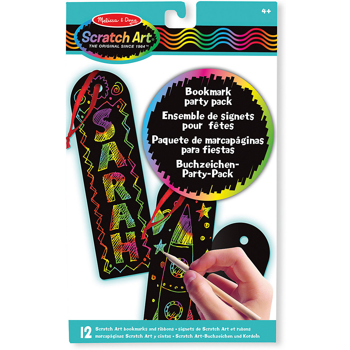 Scratch Art Lesezeichen