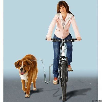 Kleinmetall Fahrrad-Leinenhalter DogRunner