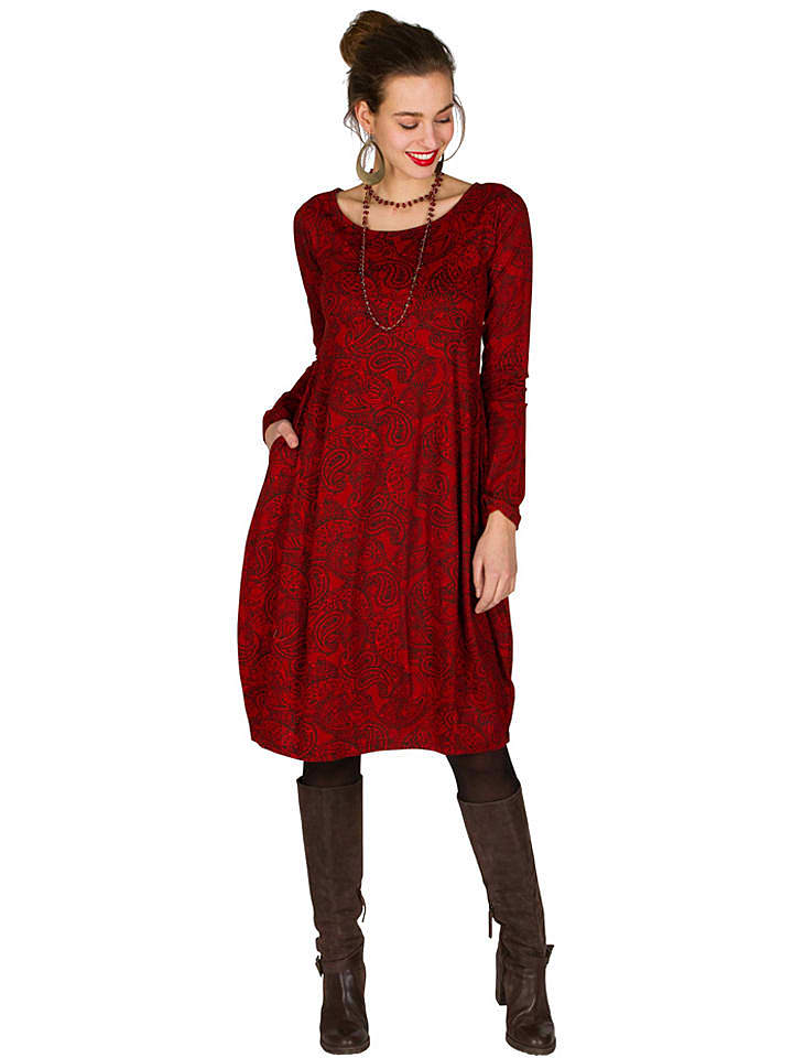 Aller Simplement Kleid in Rot günstig kaufen 36/38