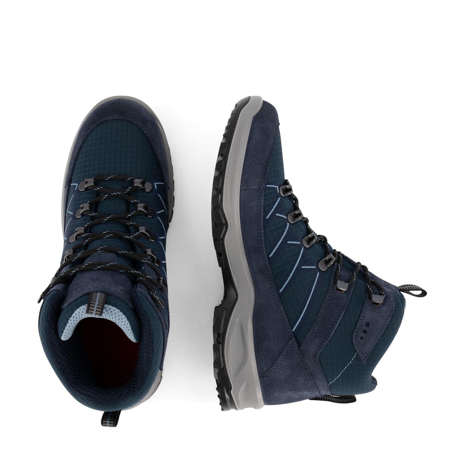 Travelin' Svendborg blaue Herren Wanderschuhe