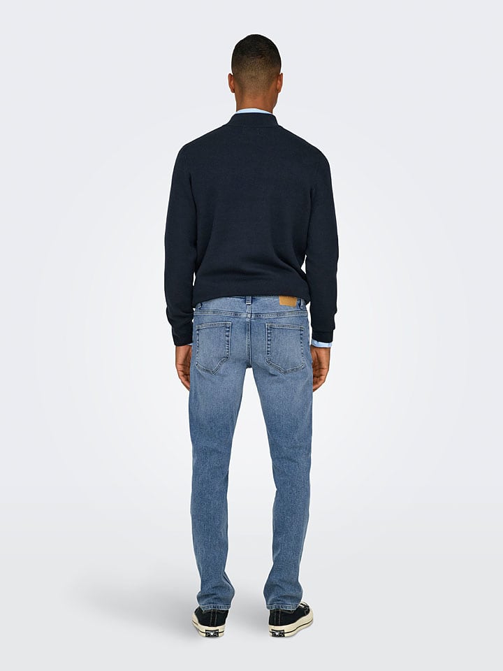 ONLY & SONS Jeans - Slim fit - in Blau günstig kaufen