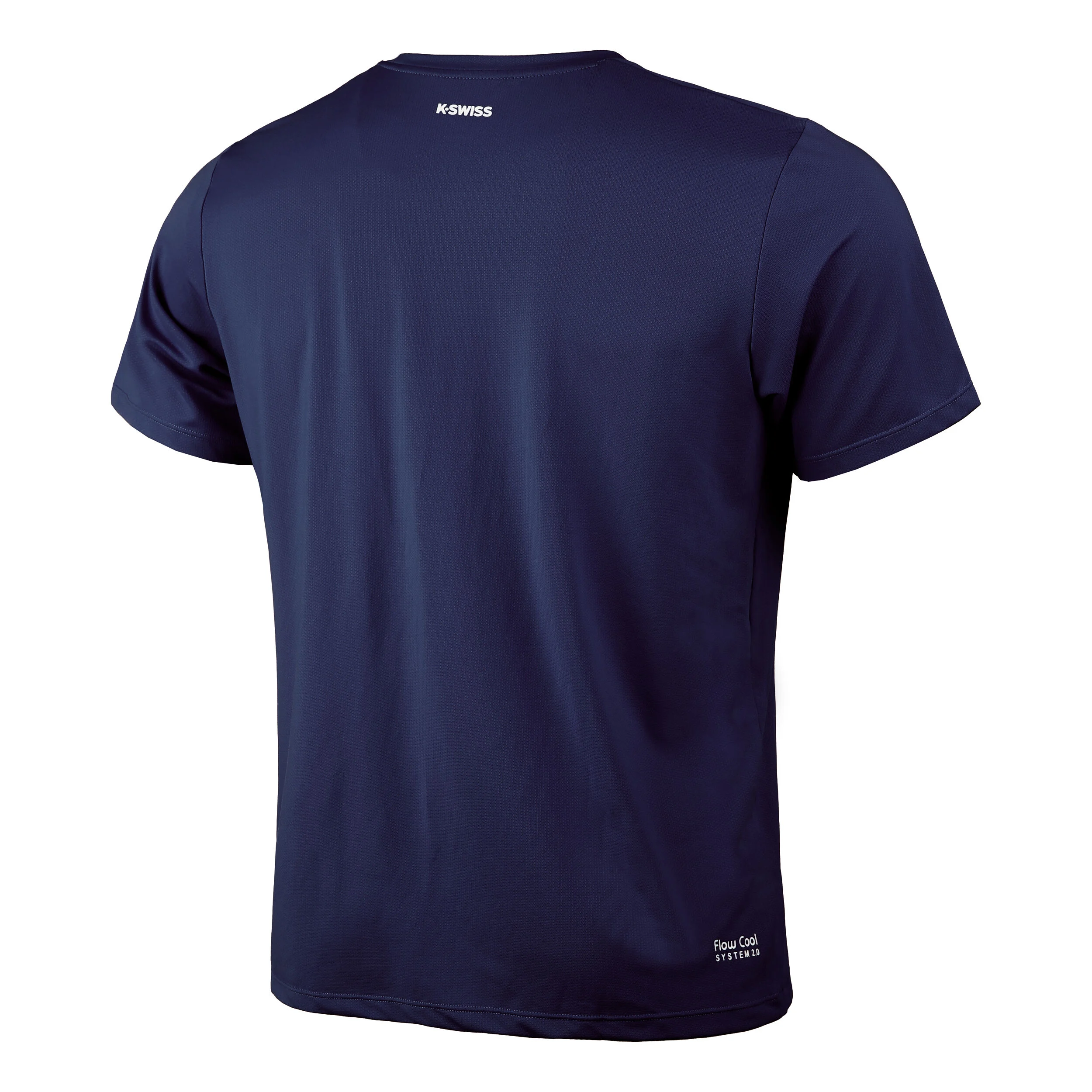 Core Team Stripe Crew T-Shirt Herren - Dunkelblau, Mehrfarbig