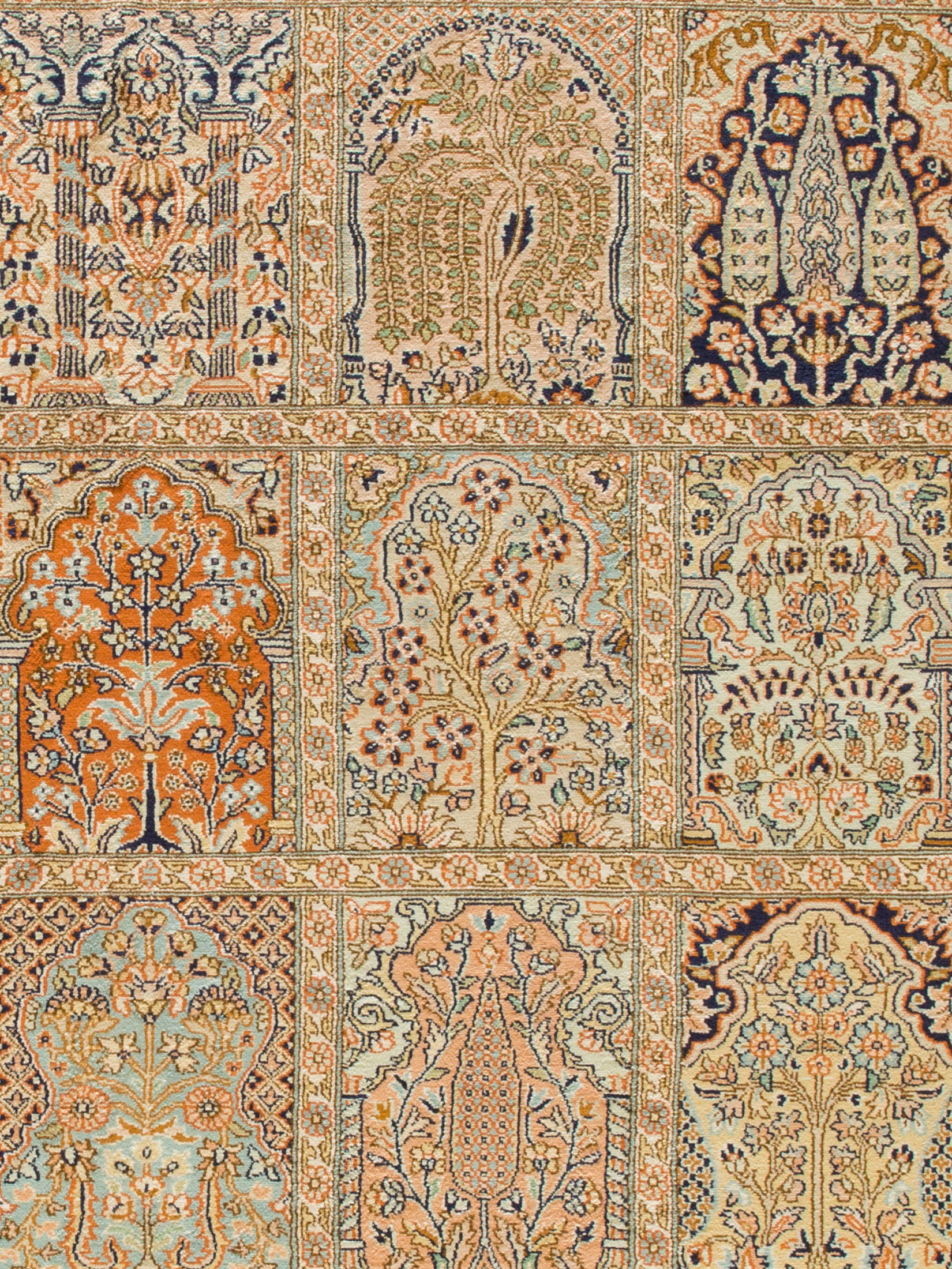 Kaschmir Seide 18/18 ca. 250 x 342 cm, Unikat / Einzelstück
