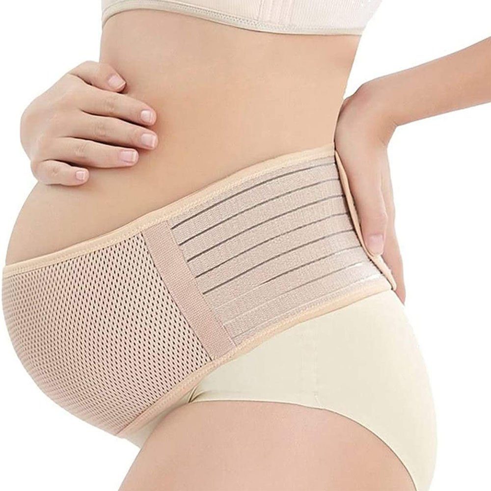 Sarfly Bauchband Bauchband Schwangerschaft Schwangerschaftsgürtel (1-tlg., größenverstellbarer Stützgürtel-Bauchband) für Sport-Bump Support Band