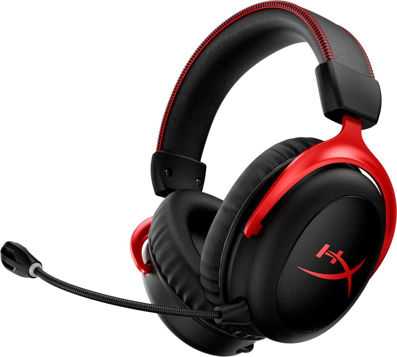 HyperX Cloud II Wireless Gaming Headset Gaming-Headset (Rauschunterdrückung, WLAN (WiFi)