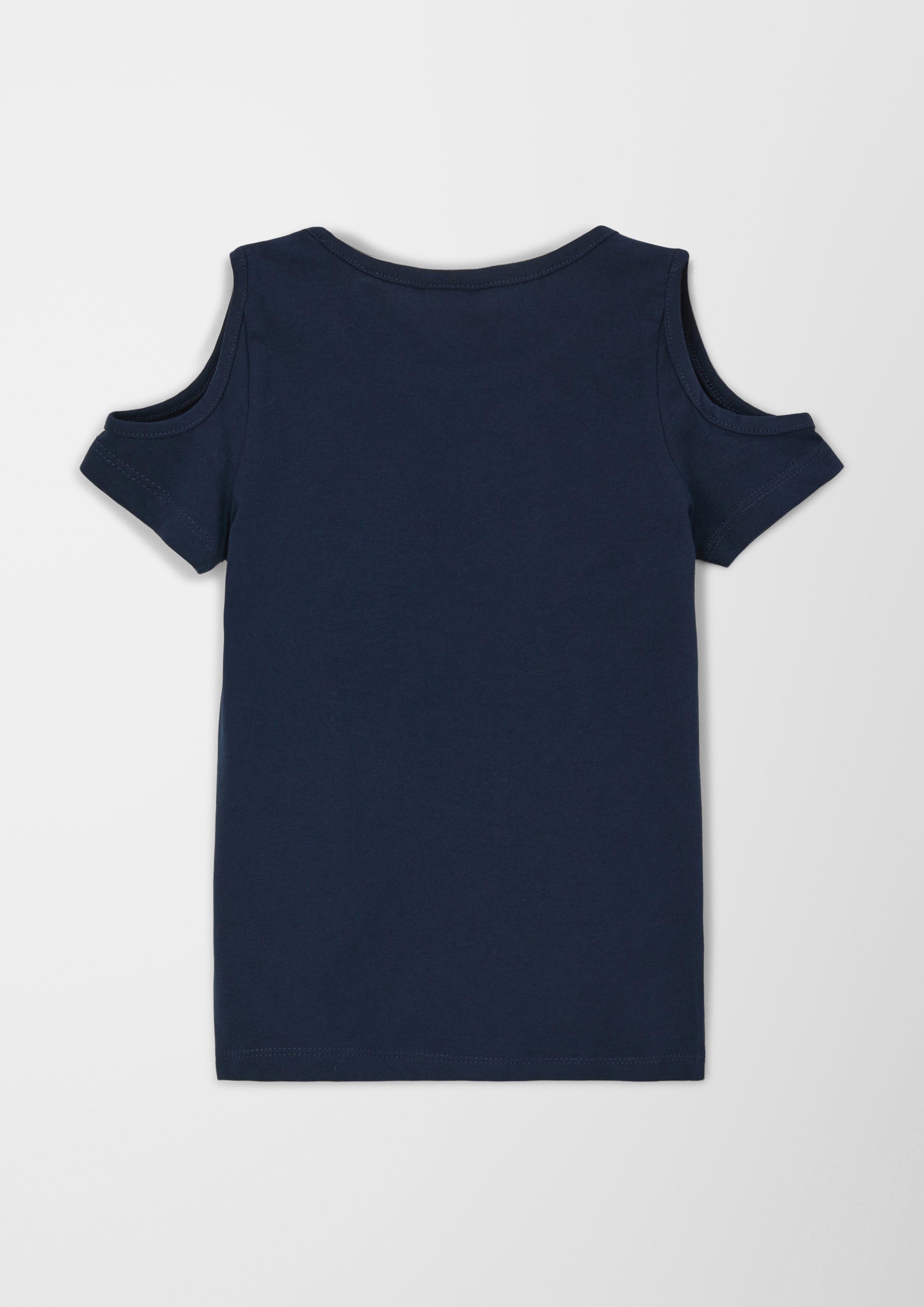 T-Shirt mit Glitzer-Print  2130573-5952