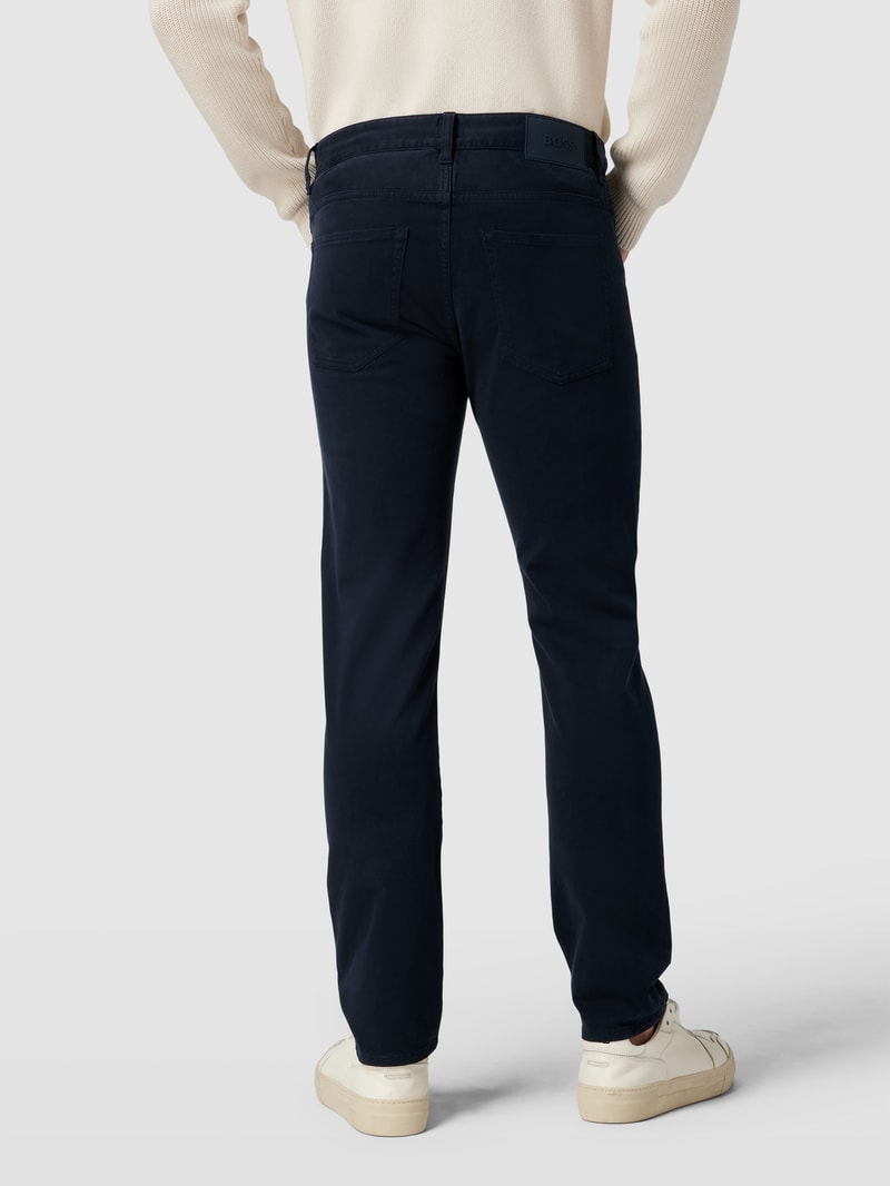 Hose im 5-Pocket-Design Modell 'Delaware' in marineblau