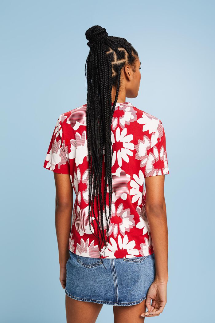 T-Shirt mit Rundhalsausschnitt und Print