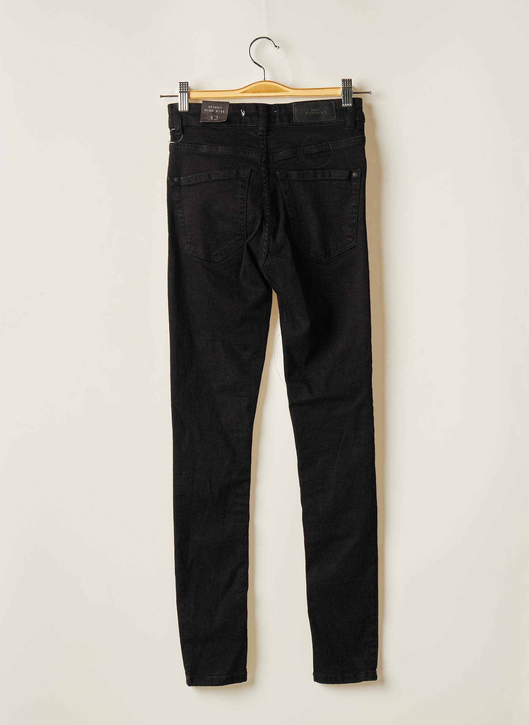 Mango Jeans Coupe Slim Femme couleur noir