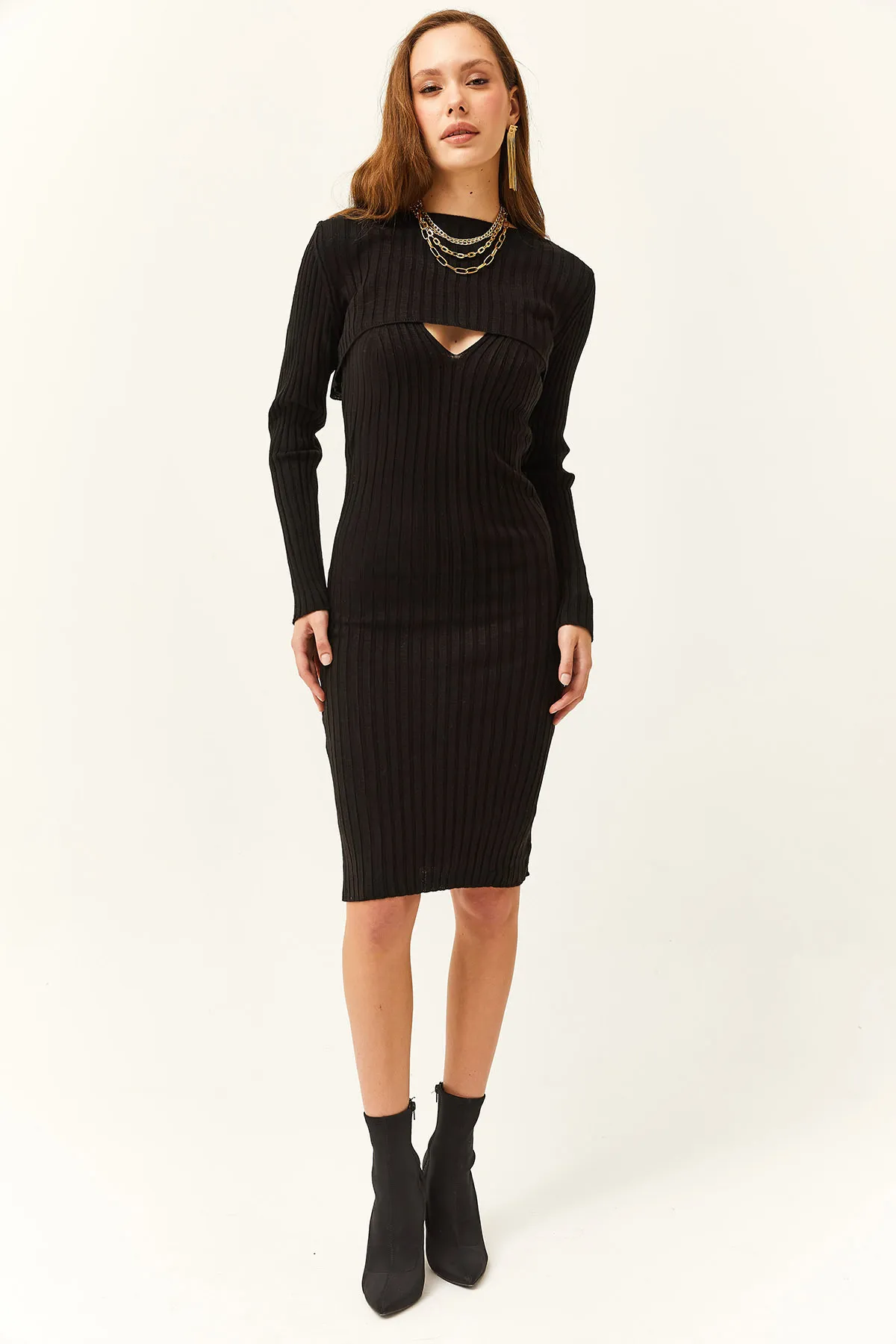 Olalook  Zweiteiler - Schwarz - Regular Fit