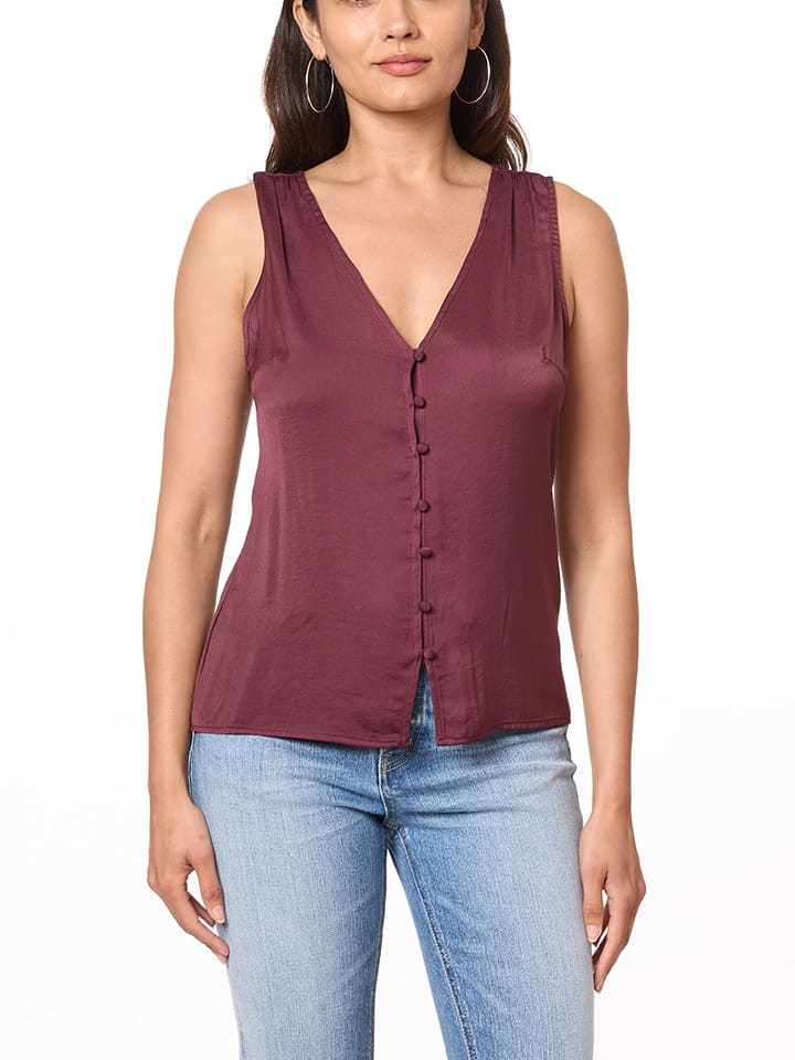 Scotch & Soda Bluse in Bordeaux günstig kaufen