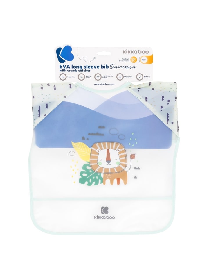 Kikkaboo Babylatz Savanna langarm in grün günstig kaufen onesize