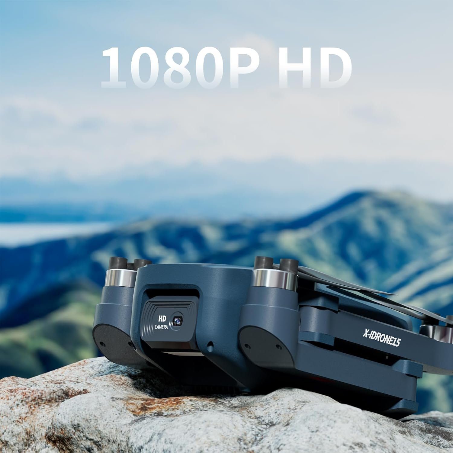 X-IMVNLEI Drohne (1080P, Fernbedienung 5G WiFi FPV Video Erwachsene Professional RC-Quadcopter)