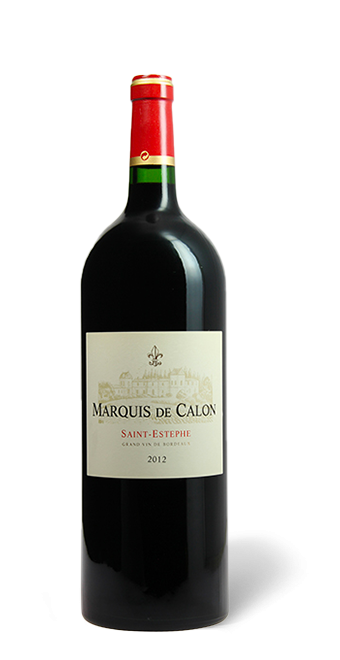 Bordeaux Marquis de Calon Second vin du Château Calon-Ségur Saint-Estèphe  2012  75 cl - Rouge