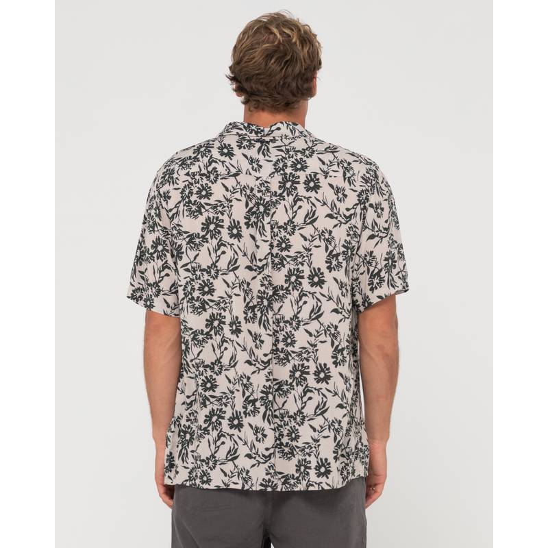 RUSTY PYROTECHNICS SHORT SLEEVE SHIRT Kurzarmhemd Herren
