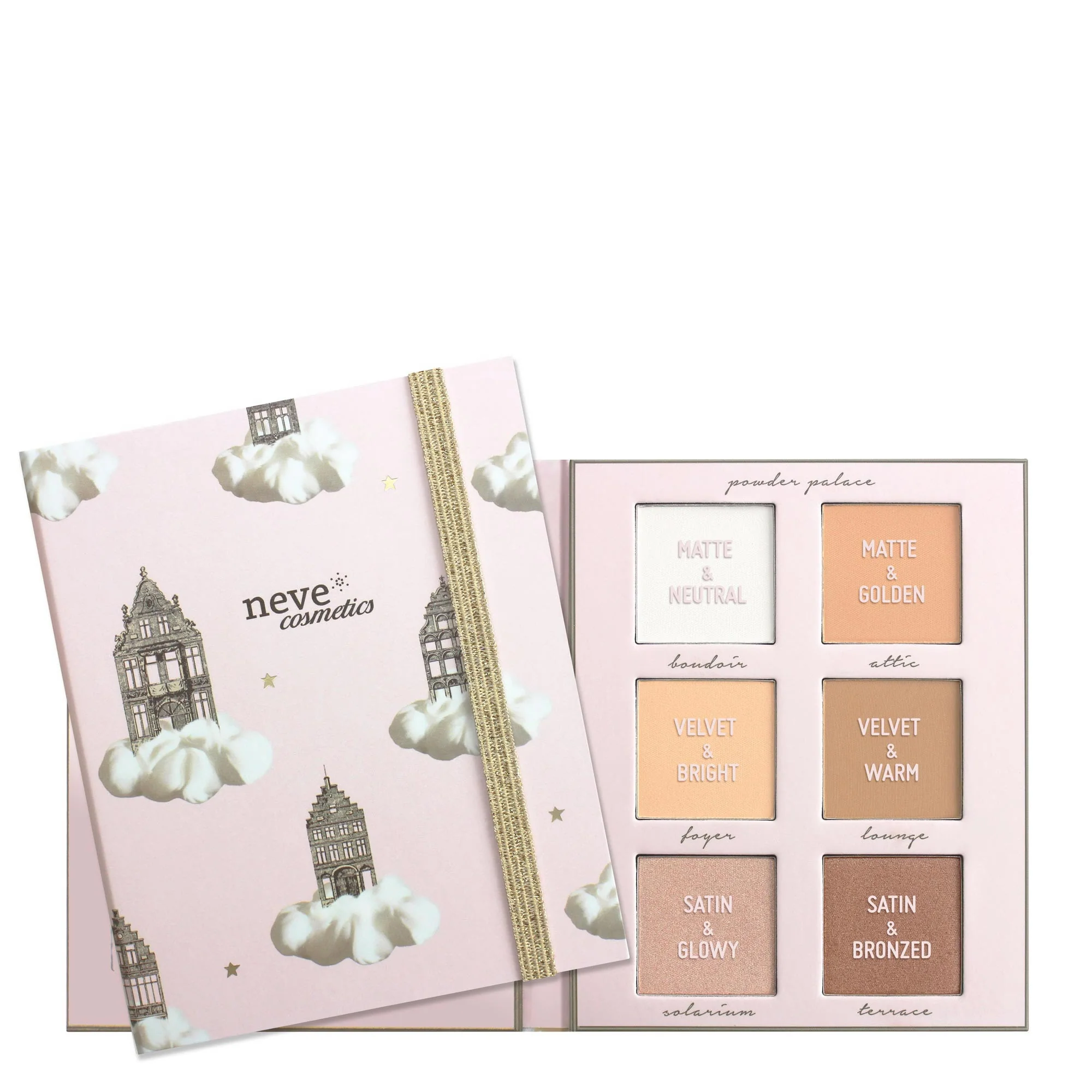 Paleta Incarnato Powder Palace - Paleta facial, pó compacto