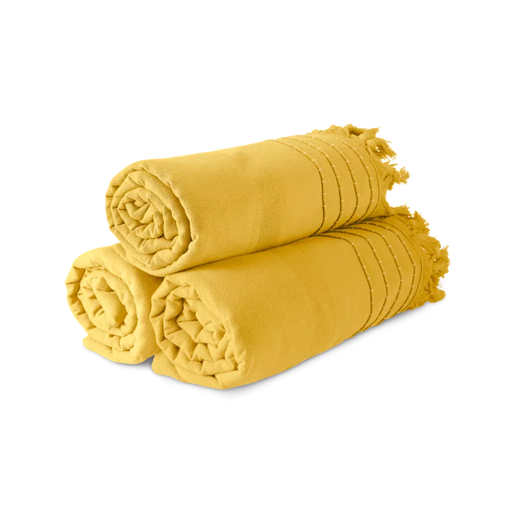 Serviette de hammam en coton House of Rituals, 1 serviette de hammam en coton 100 x 200 cm
