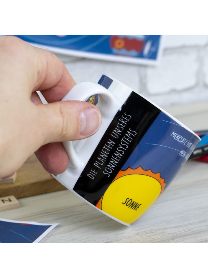 Geda Labels Tasse Sonnensystem in Blau - 300 ml günstig kaufen onesize