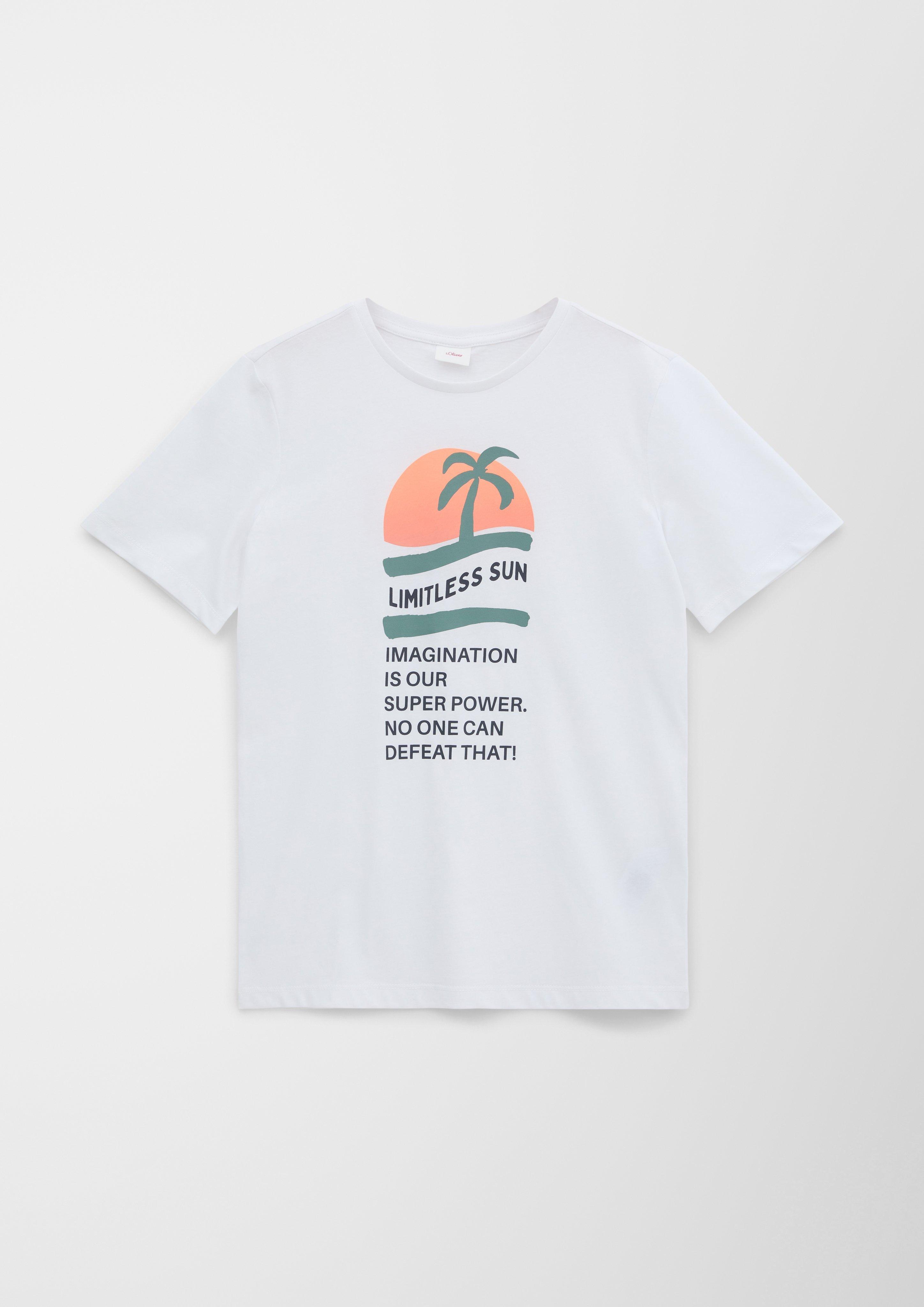 T-Shirt aus reiner Baumwolle  2131480-0100