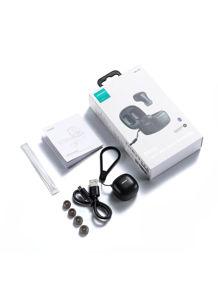 COFI 1453 Kabellose In-Ear Kopfhörer in Schwarz Bluetooth 5.2 IP54 Schutzart in Schwarz günstig kaufen onesize