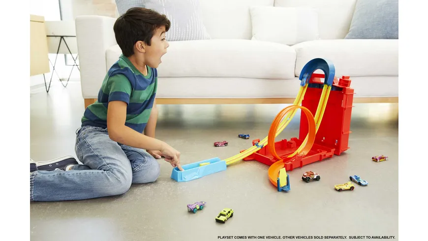 Hot Wheels Track Builder Unlimited Fuel Can Stunt Box