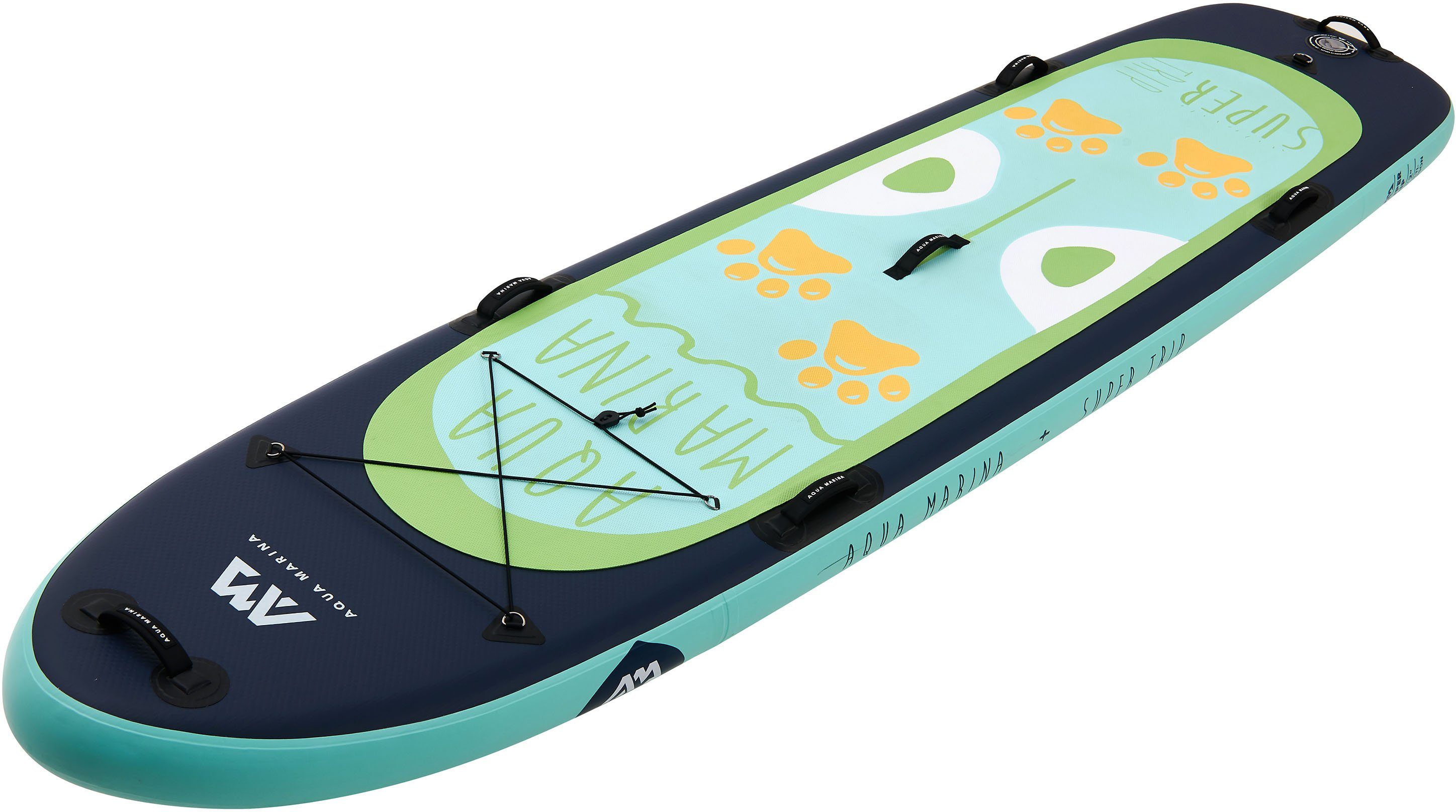 Aqua Marina SUP-Board Super Trip BT-21ST01, (Set, mit Pumpe und Transportrucksack)