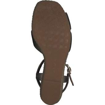 Unisa Plateau Sandale in gold