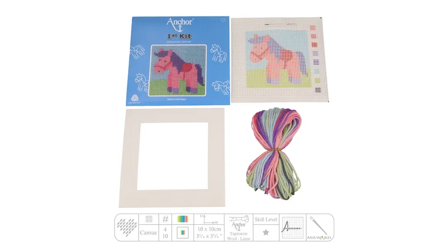 Anchor Stickset 1st Kit - Megan, das Pony