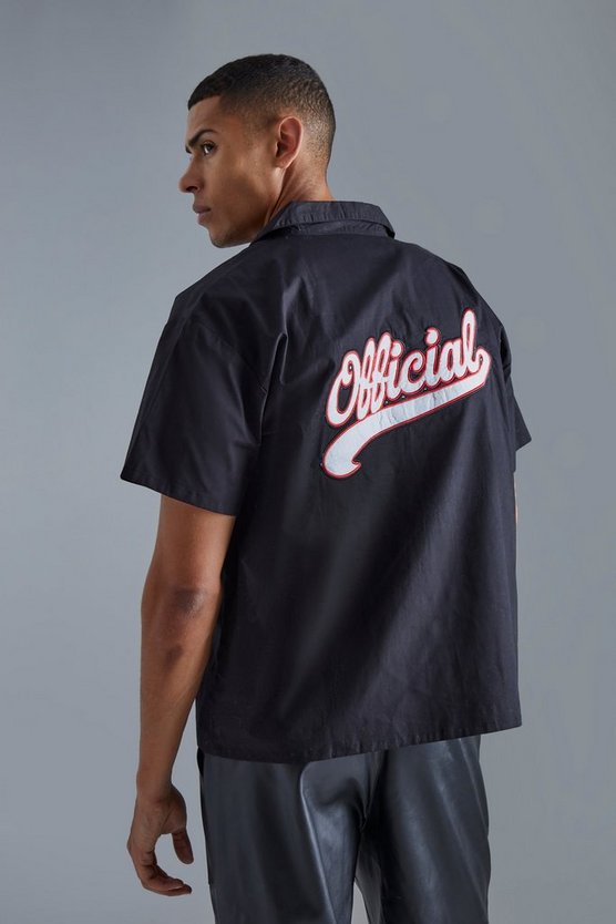 Short Sleeve Boxy Poplin Official Shirt