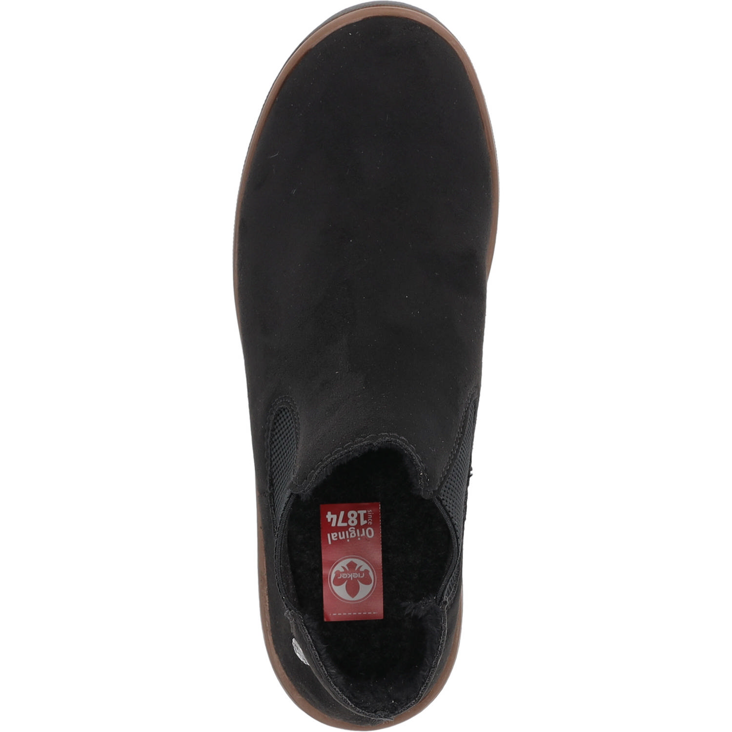 Rieker 79265, Stiefeletten, Damen, schwarz/schwarz