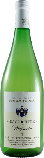 Gutswein weiß halbtrocken 1,0 L - Weingut Graf von Bentzel-Sturmfeder