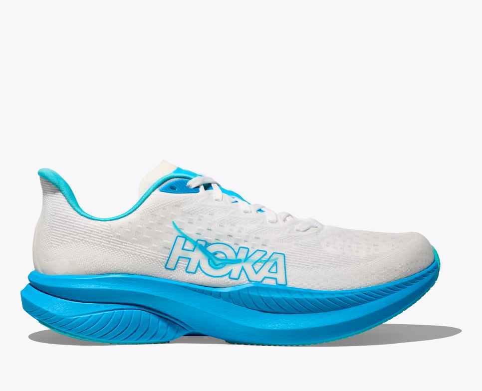 Mach 6 White / Skyward Blue
