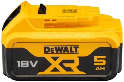 DeWalt DCB184LR-XJ NYARRA KÉSZÍTETT 18 V-OS XR 5.0 Ah-s akkumulátor
