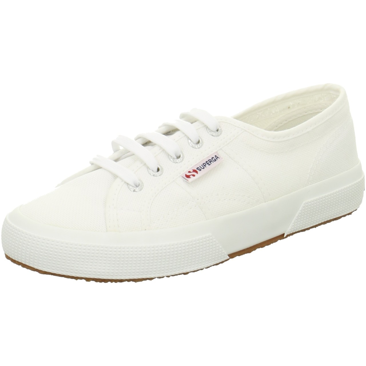SUPERGA Sneaker weiss white Canvas