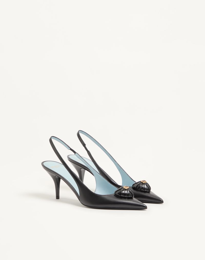 Coeur Royal Slingback Décolleté I Gedeskind 75mm