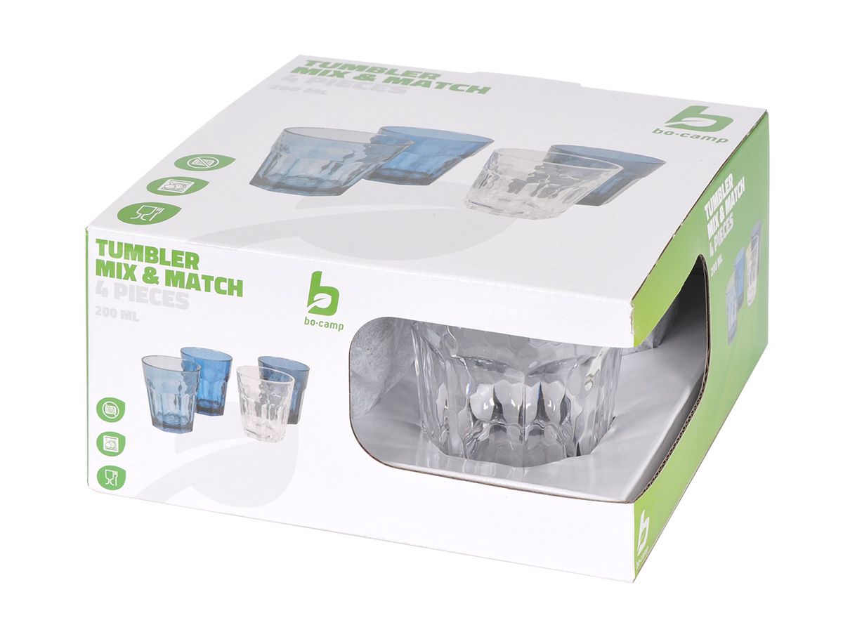 Bo-Camp mix & match Trinkglas-Set