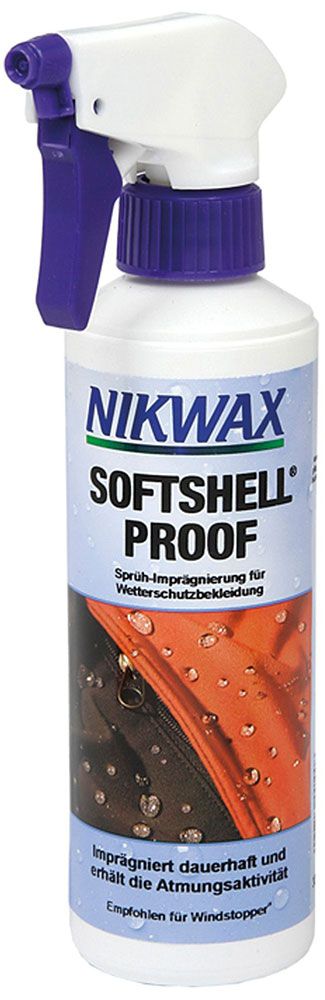 NikWax Softshell Proof Spray 300ml kaufen | Bike-Discount