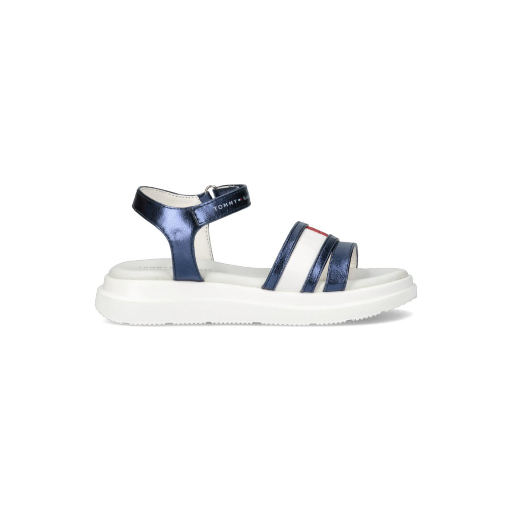 Tommy Hilfiger Velcro Sandal T3A2-31038-1160-800 / blau