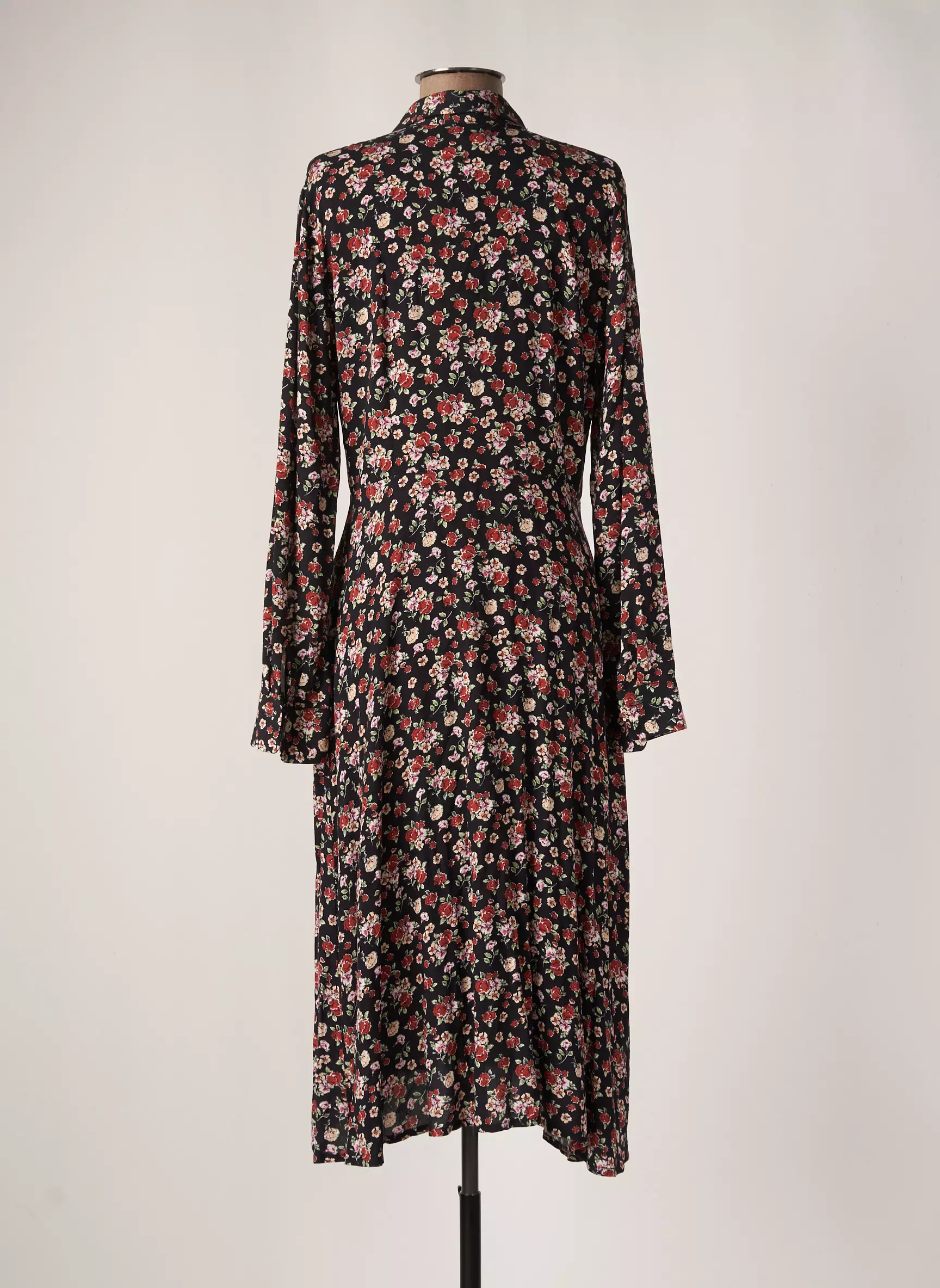 Mango Robes Mi Longues Femme couleur noir