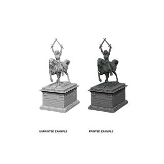 Heroic Statue: Wizkids Deep Cuts Unpainted Miniatures