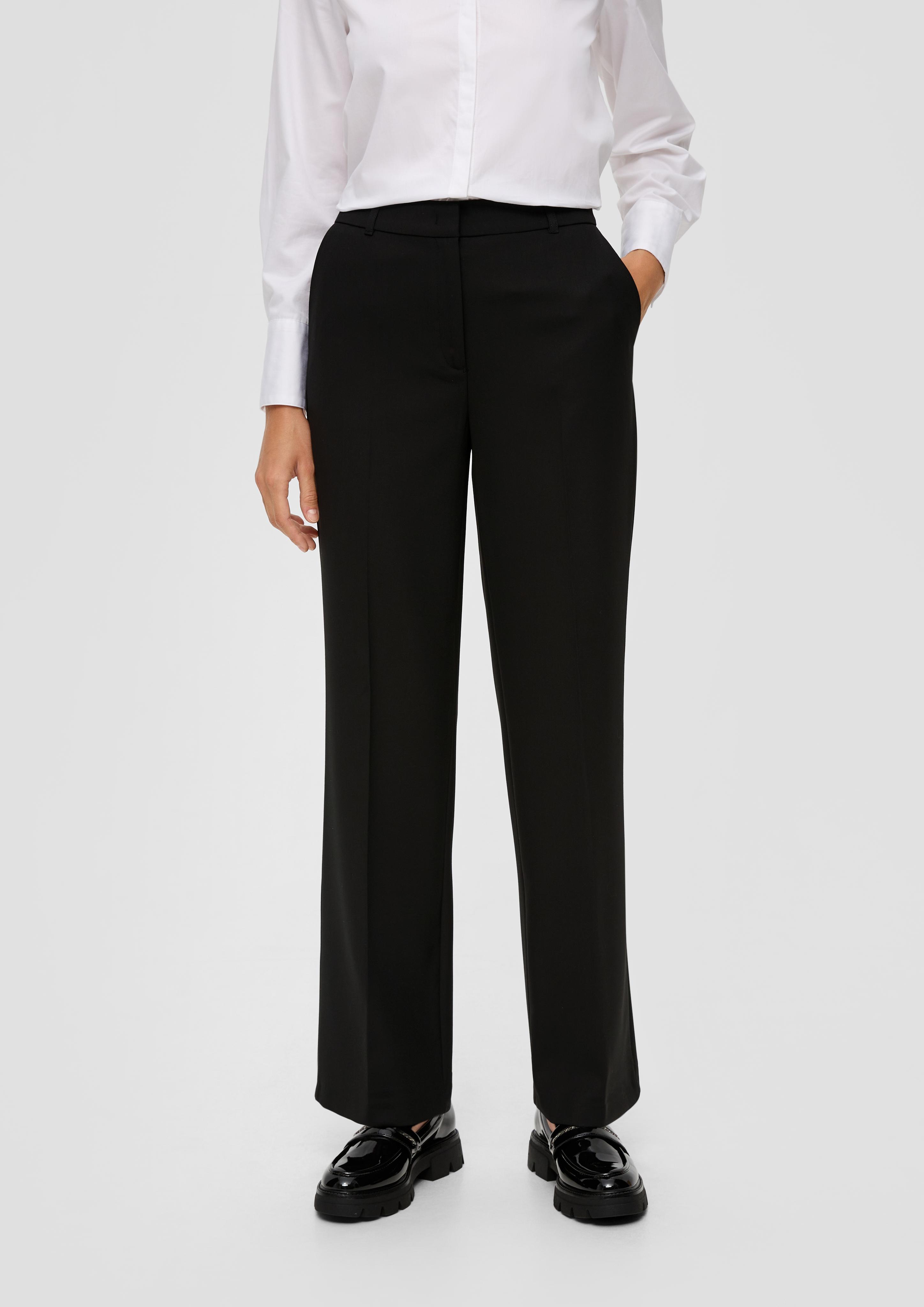 Regular: Stoffhose aus Viskosemix  2136881-9999