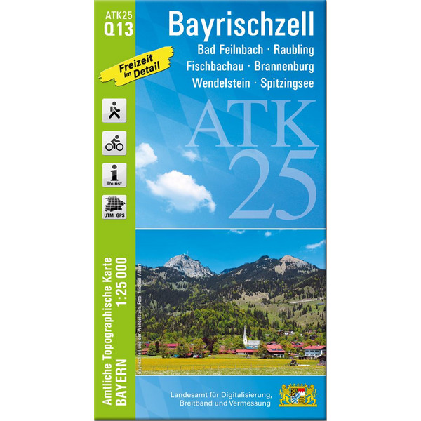 BAYRISCHZELL 1:25 000 - Wanderkarte