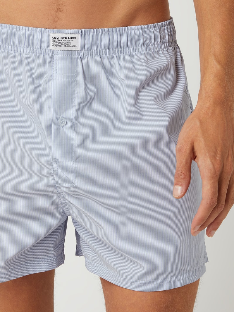 Boxershorts im 2er-Pack in hellblau