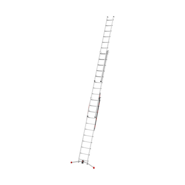 Aluminium Kombileiter mit LOT-System, 3 x 11 Sprossen