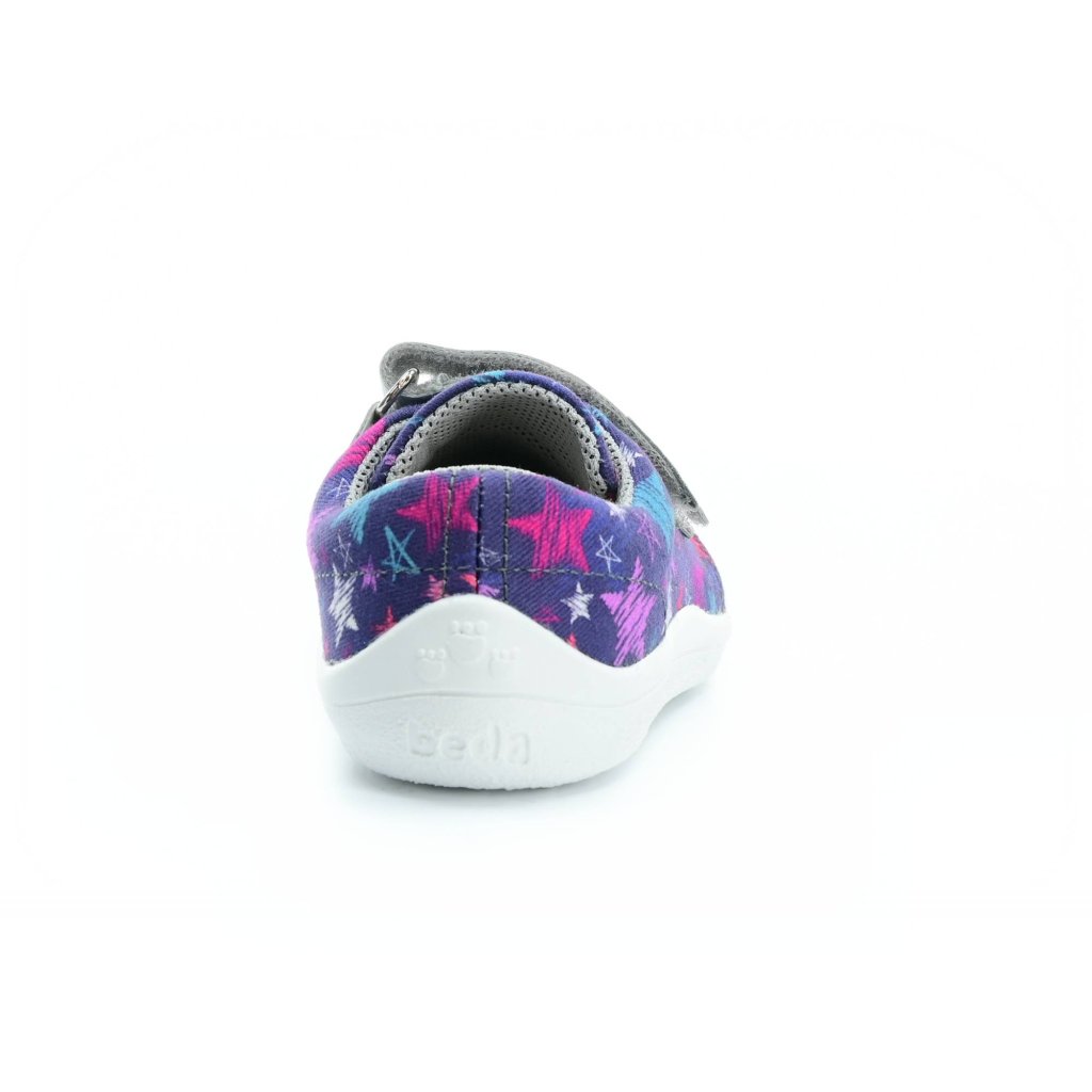 Beda Stars Canvas Barfußsneakers (BF 0001/TEX/W)
