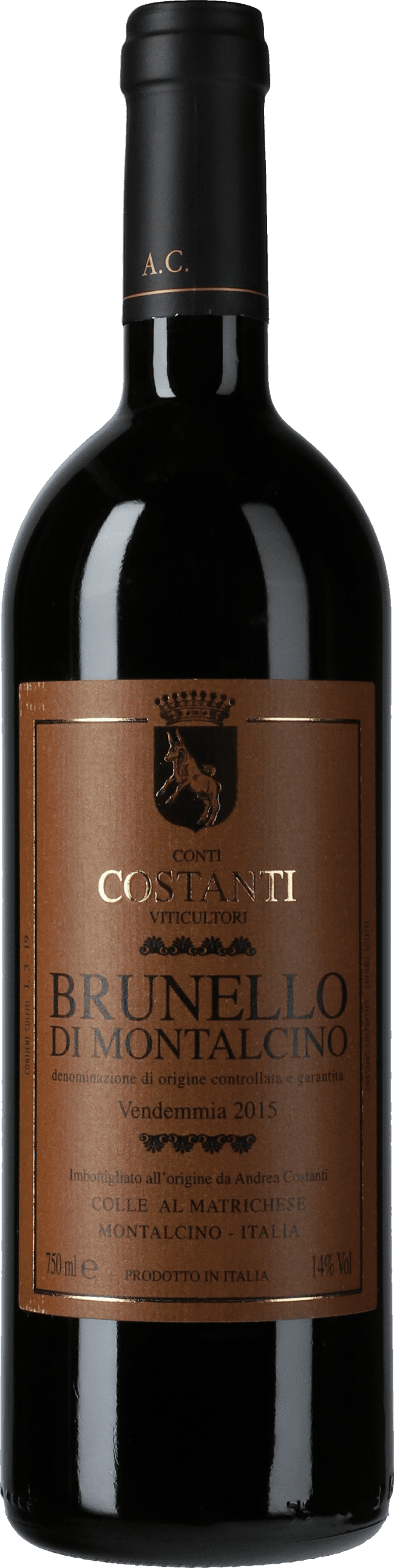 Conti Costanti: Brunello di Montalcino 2015
